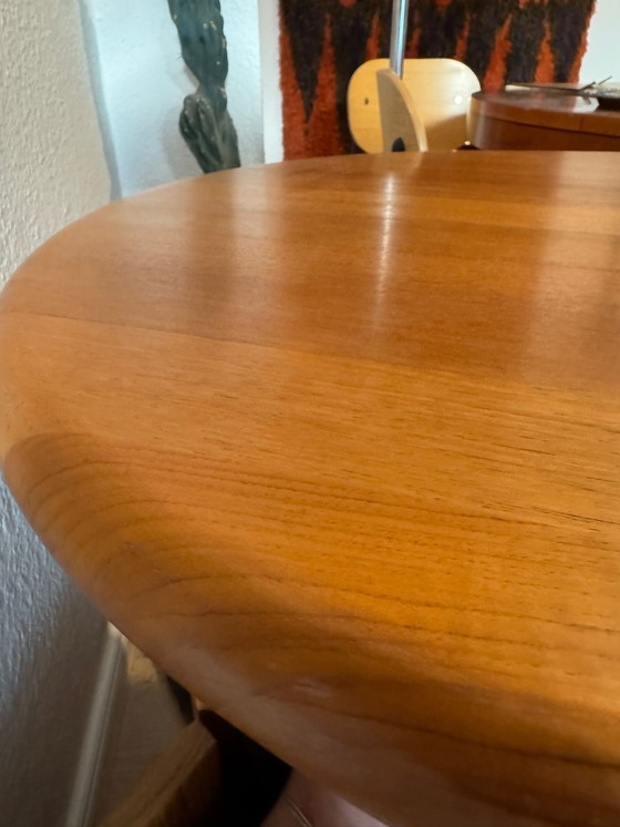 Image 1 of Kidney Shape Teak Desk Silkeborg, Danish Design
