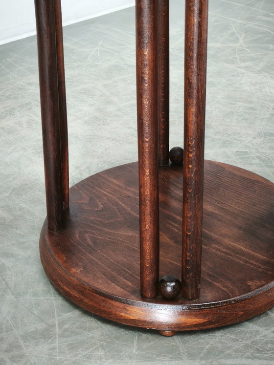 Image 1 of Fledermaus Vienna Secession Bentwood Table, Austria, circa 1900