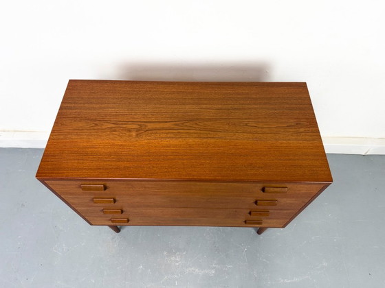 Danish Teak Chest of Drawers by Børge Mogensen for Søborg Møbelfabrik, 1960s – Wood, Vintage (photo 5 of 17)