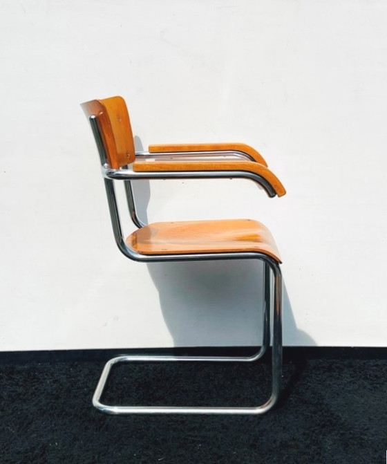 Image 1 of 3 vintage stoelen Mart Stam [ Bauhaus ] industrieel 1930s