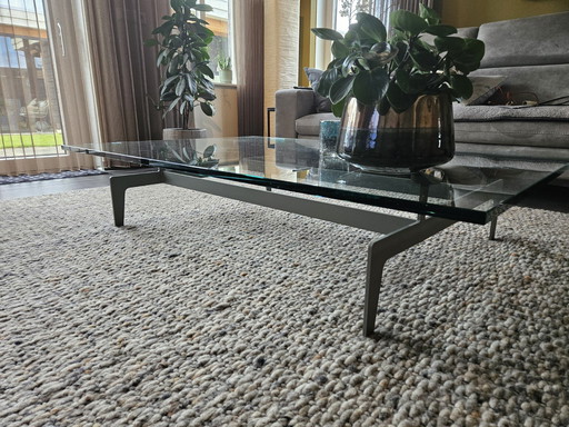 Table basse en verre