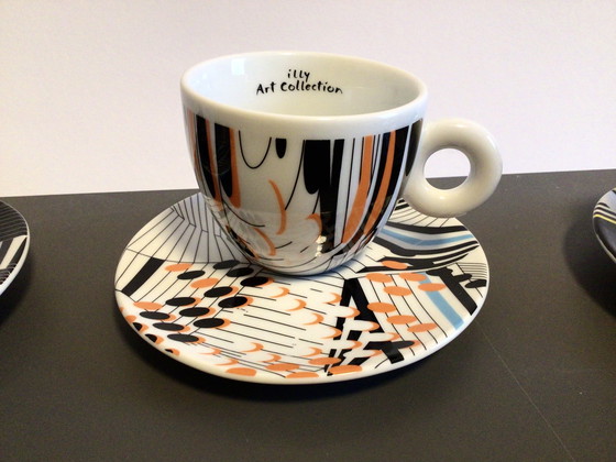 Image 1 of 6 Illy Tobias Rehberger Capucino Kop En Schotels, 2010