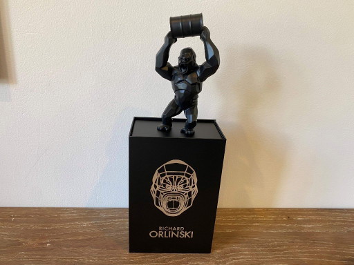 Kong Oil Spirit Noir Black Matte Edition by Richard Orlinski, new 2023