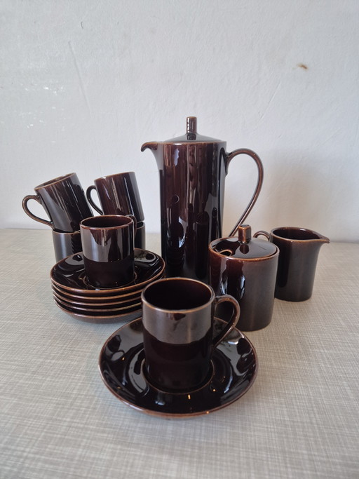 Servizio da caffè vintage Royal Sphinx Europa | Pierre Daems 1964 | 15 pezzi