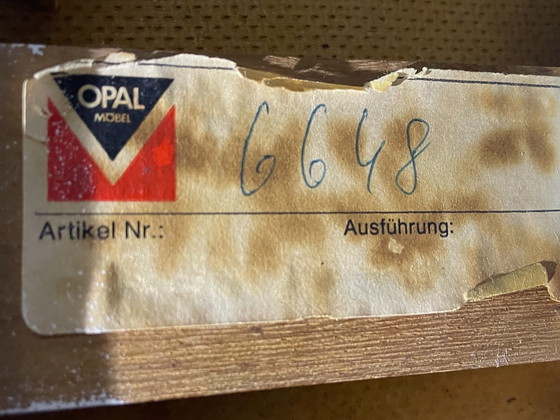 Image 1 of Vintage Designmeubel Space Age Luna Opal Möbel Origineel weiß rund