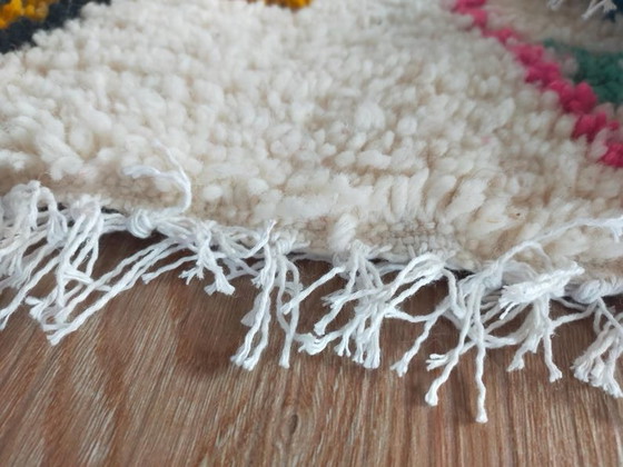 Handgefertigter Berber-Teppich 100/200cm – Teppiche & Läufer, Wolle (photo 5 of 5)