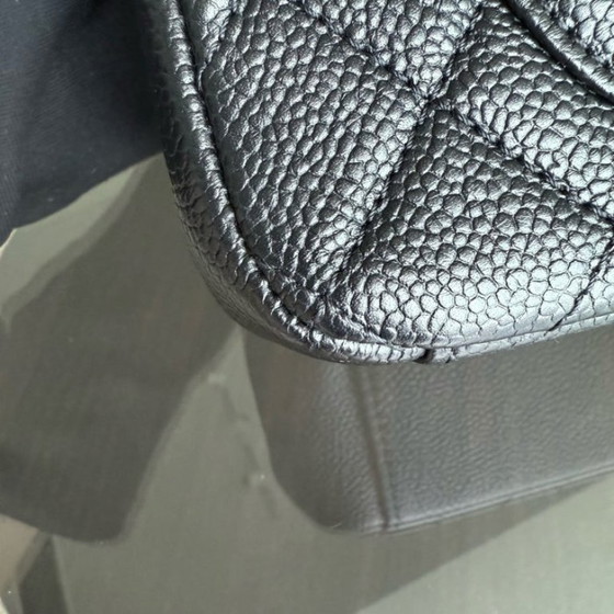 Image 1 of Chanel Filigree CC Small - Caviar Quilted Black Gold Hardware