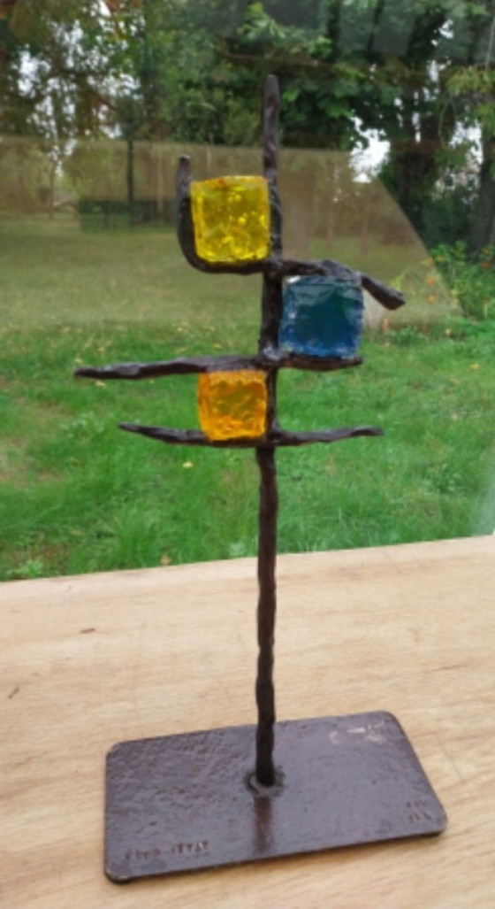 Flos Vitae – JLB, Sculptures, Glass, Iron (photo 10 of 10)
