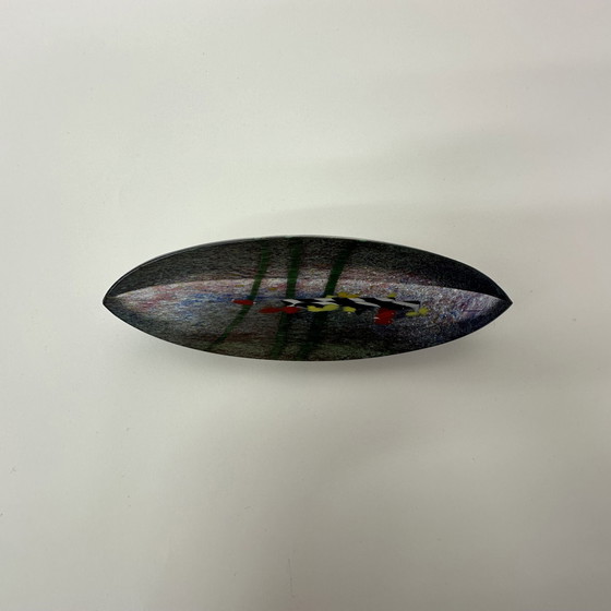 Image 1 of Bertil Vallien for Kosta Boda glass boat sculpture Limited edition Voyage