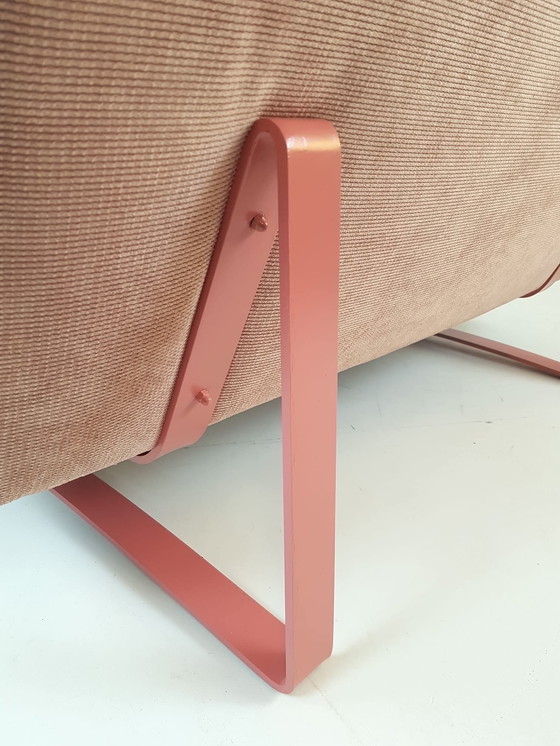 Image 1 of Banc deux places vintage Artifort Kho Liang Le, rose, neuf