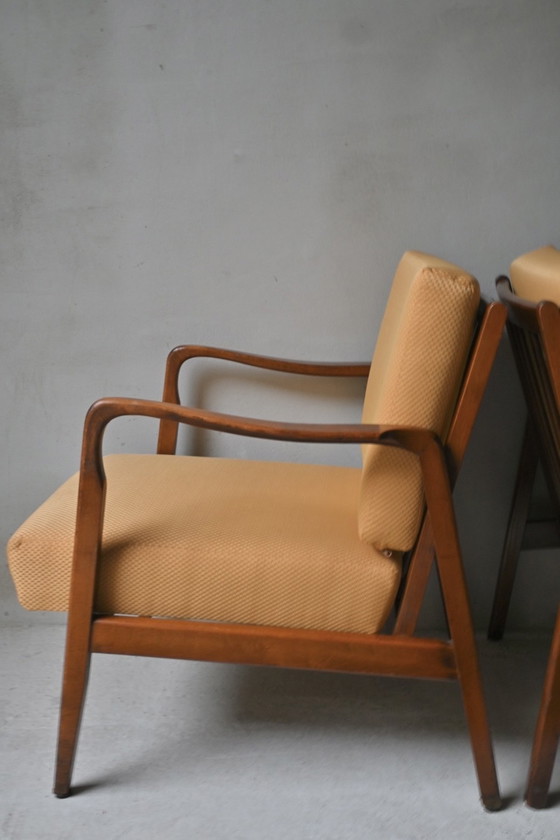 Image 1 of Set van twee vintage Scandinavische fauteuils