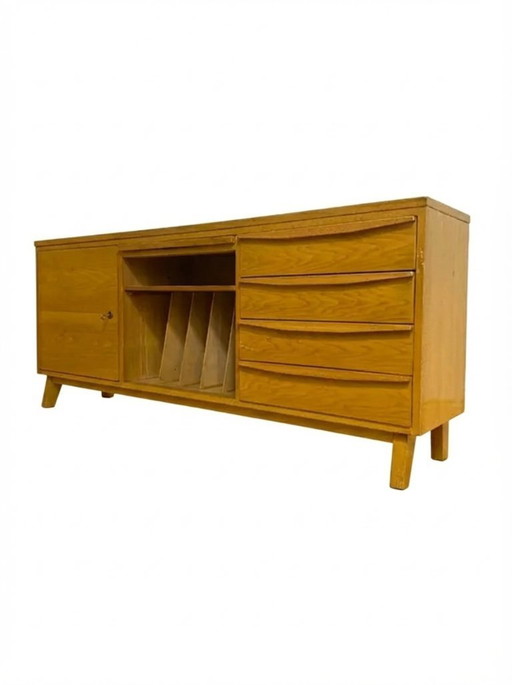 Retro Chest of Drawers, 1960s, Czechoslovakia (Brussels Style)