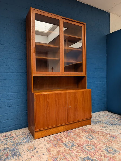 Vintage display cabinet from the 1960s, Danish design, Hundevad