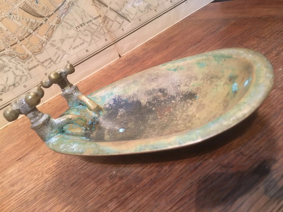 Seifenhalter aus Messing – Schalen, Vintage (photo 2 of 7)