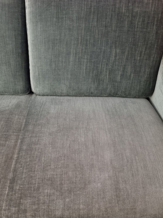 Image 1 of Bankstel in mid-century design uit de jaren 60/70 - Set van 3, groen