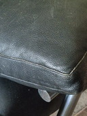 Divano Montis Tango Vintage in pelle nera
