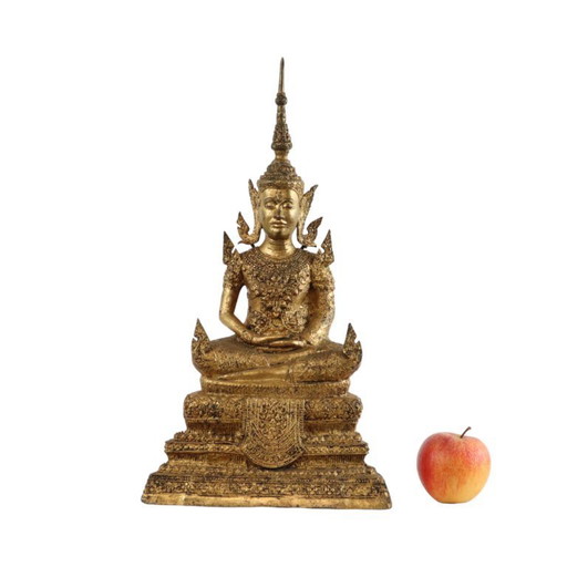 Bouddha en bronze antique