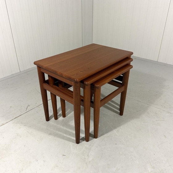 Teakholz Mimiset Dänemark 1960er Jahre – Beistelltische, Wood (photo 7 of 12)