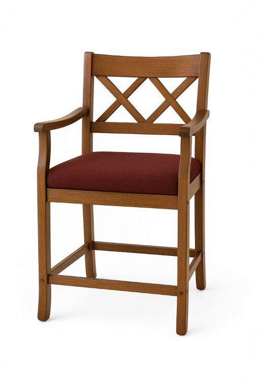 Table et chaises de salle à manger Art Nouveau originales Schuitema