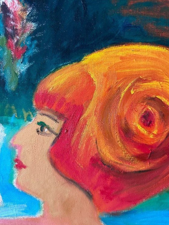 Image 1 of Andre Castinel painting on canvas