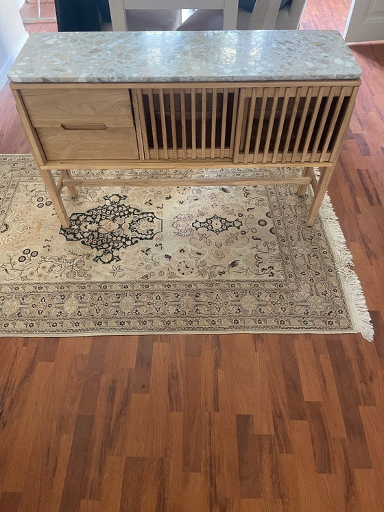 Image 1 of Tikamoon Isaure sideboard solid wood & terrazzo top