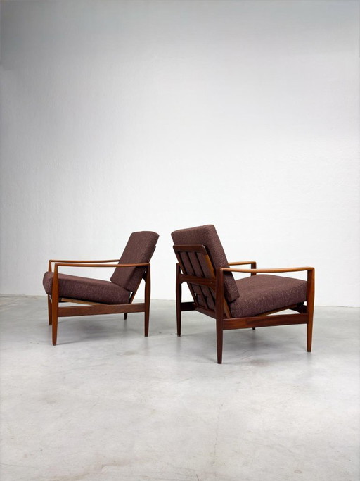 „EK“-Sessel von Illum Wikkelsø für N. Eilersen – fauteuils, Wood (photo 2 of 19)
