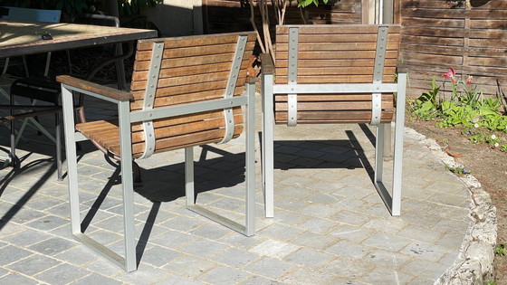 Image 1 of Pair of Esprit Karin Mobring armchairs from Ikea