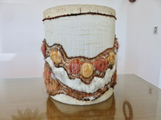 Pierced Ceramic Lamp with Double Lighting, Monogrammed and Dated, France – Table lamps (photo 19 of 22)
