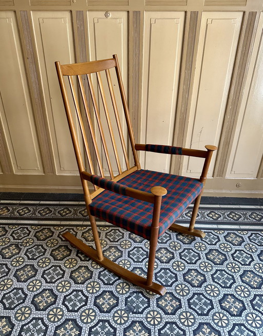 Rocking chair by Karl-Axel Adolfsson for Gemla, Sweden 1960s