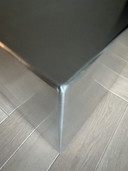 Tavolino mobile Casamilano cubo acciaio inox 48x48x48