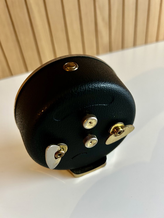 Image 1 of Vintage Junghans Trivox Silentic alarm clock - Bauhaus style