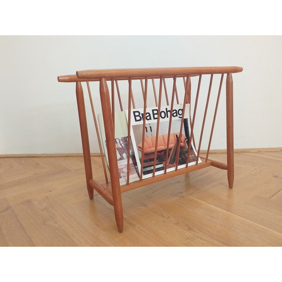 Image 1 of Mid Century Magazine Rack, ULUV 1950s