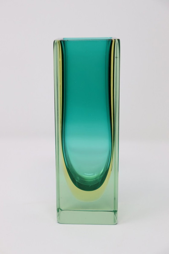 Image 1 of Jarrón pequeño de cristal artístico de Murano, década de 1970