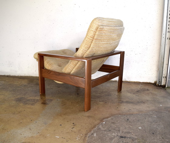 Image 1 of Poltrona danese in teak Easychair Poltrona vintage Domino Mobler