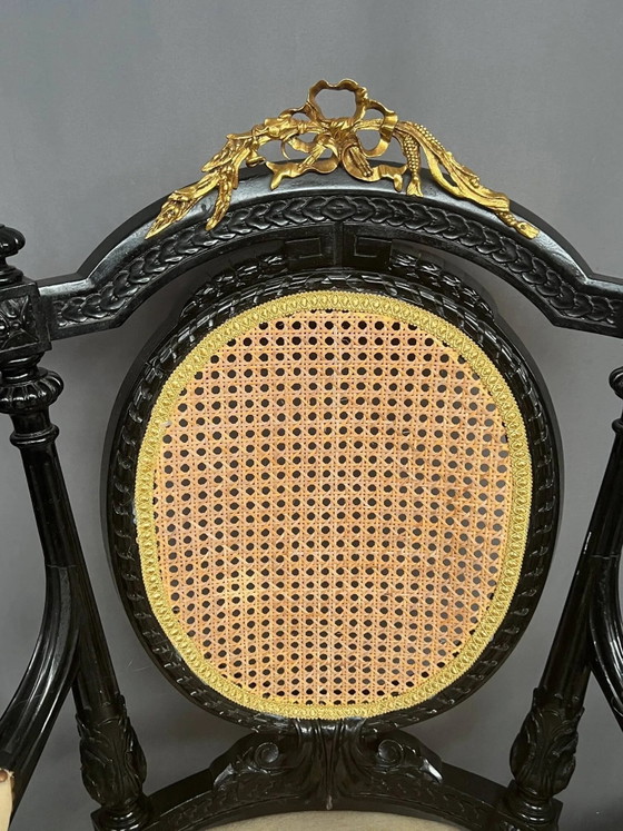 Coppia di poltrone in stile Napoleone III. – Wood (photo 3 of 12)