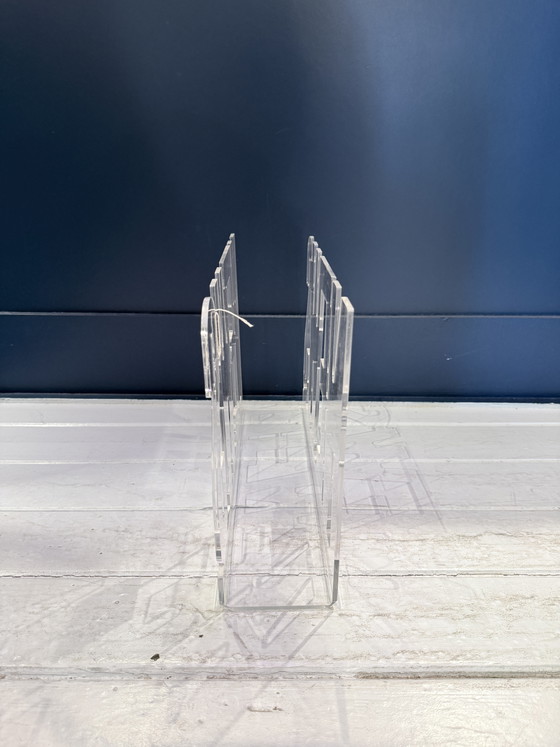 Image 1 of Portariviste in plexiglass, stile metà secolo.