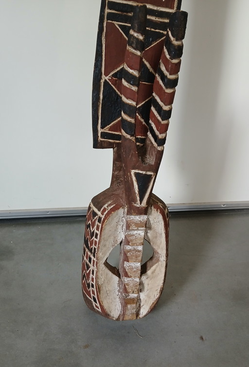 Karanga-Maske des Volkes der Mossi aus Burkina Faso.