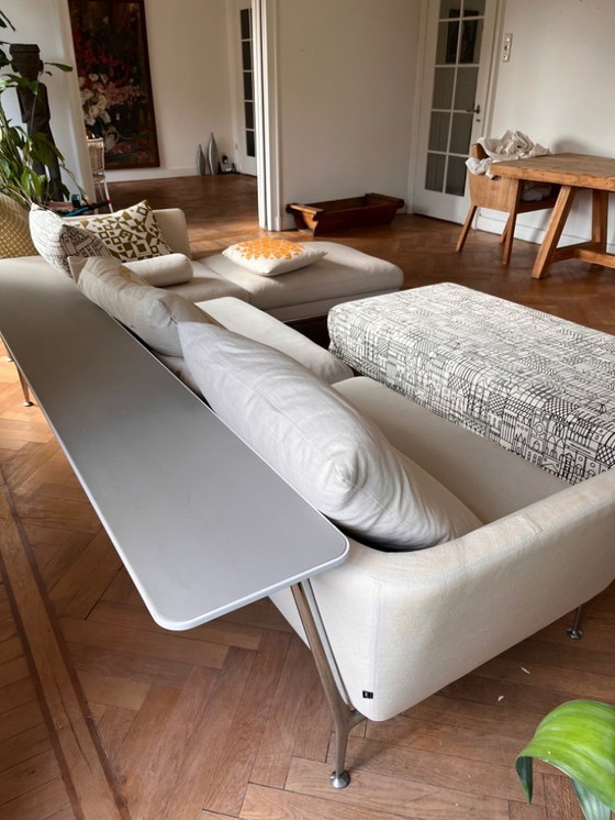 Image 1 of Vitra Suita couch, lounge chair en ottoman door Antonio Citterio