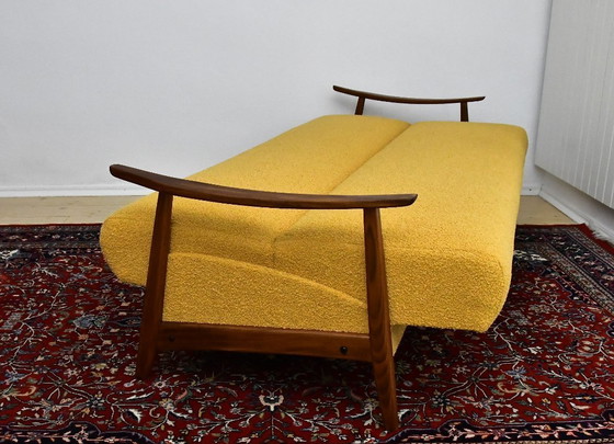 Image 1 of Canapé pliant scandinave en teck, années 1960