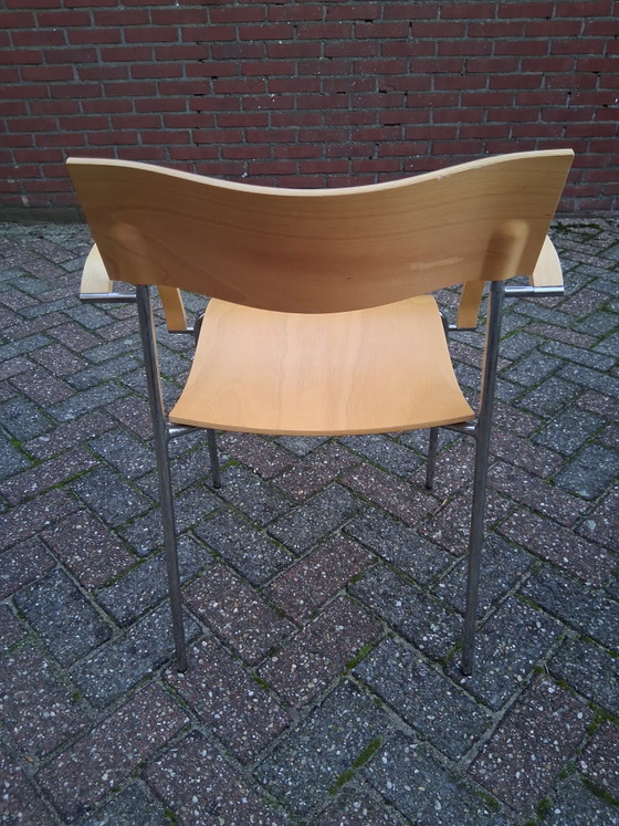 Image 1 of Lammhults Campus chairs with armrests - stackable