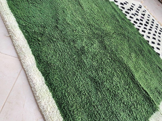 Moroccan Berber Green Rug 250/130cm – Rugs & carpets, Wool (photo 3 of 9)