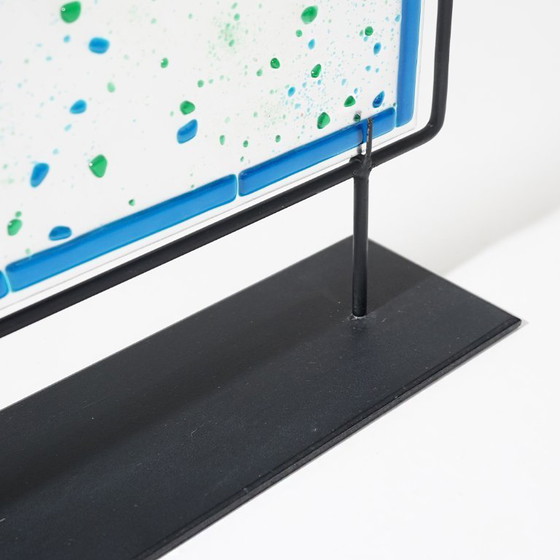 Image 1 of Mario Rossello, Glasfusionsarbeit für Studio Casarini Savona, 1990er Jahre