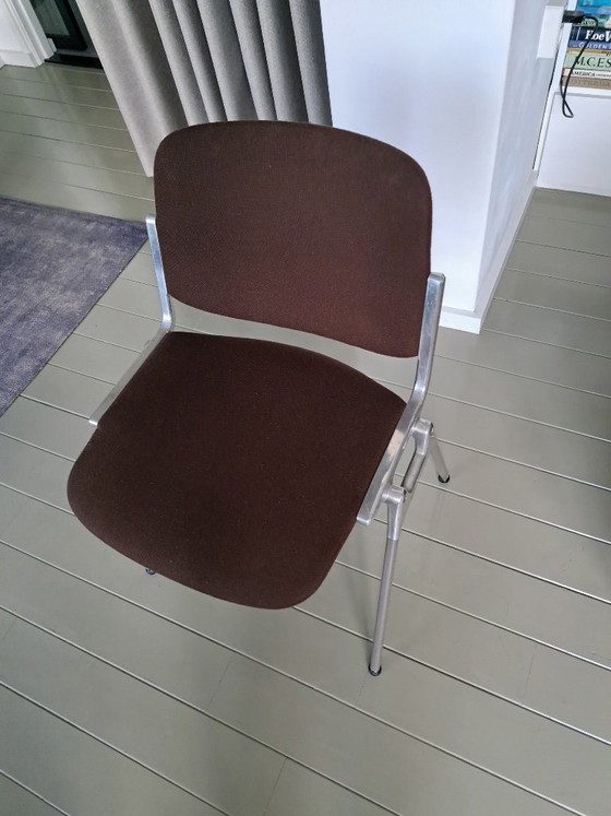 2 X Castelli DSC106 Stoelen – Eetkamerstoelen, Textile, Aluminium (photo 4 of 19)