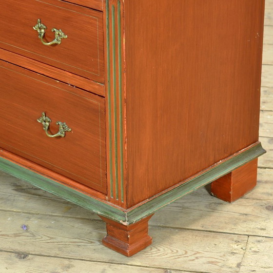 Grenen Ladekasten, Circa 1925 – Wood, Brass (photo 9 of 12)