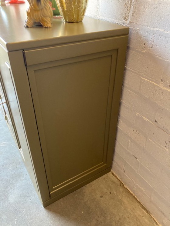 Image 1 of Buffet postmoderne des années 1970 aux lignes Art déco (restylé)