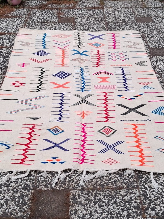 Image 1 of Handgeknoopt Berber kleed wol 233x138cm