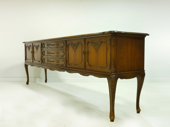 Image 1 of Vintage sideboard, Chippendale Design, 60s, Germany