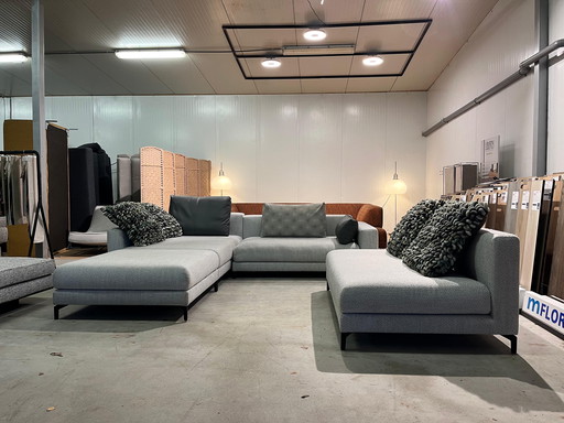 Rolf Benz Nuvola Corner Sofa + Stool