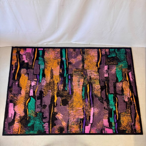 Large Hungarian Design Carpet, Mid-Century