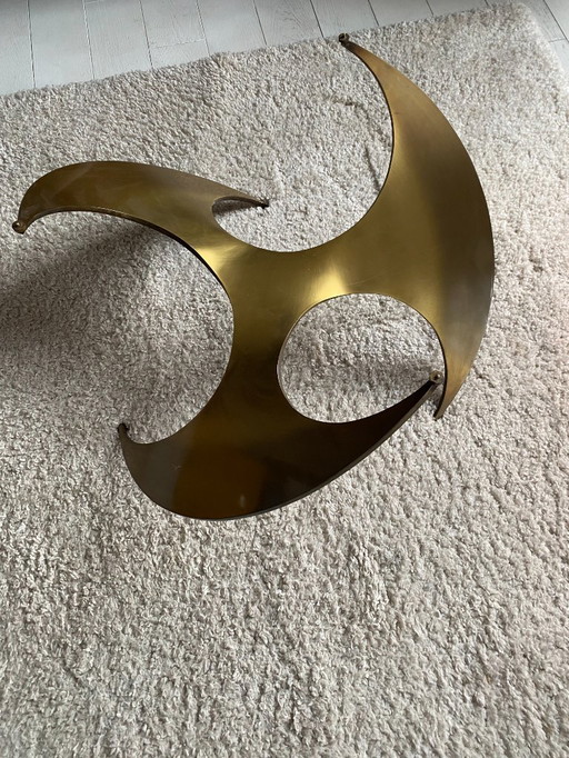 "propeller" coffee table by Knut Hesterberg Germany, 1970